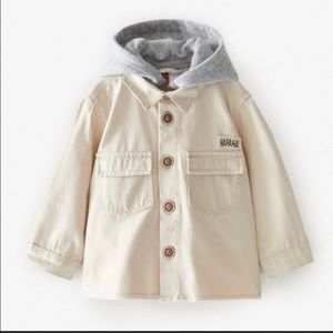 Zara Snoopy Peanuts Charlie Brown Jacket NWOT 3-4years